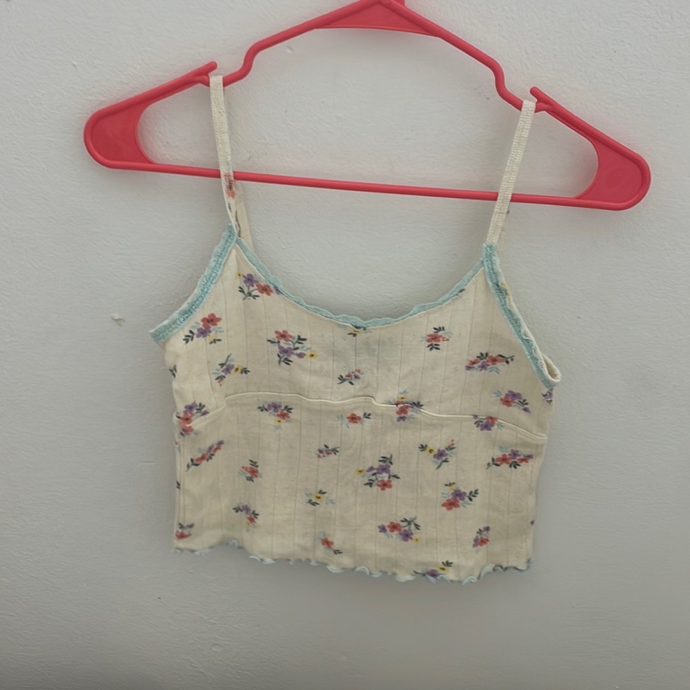 tank top floral